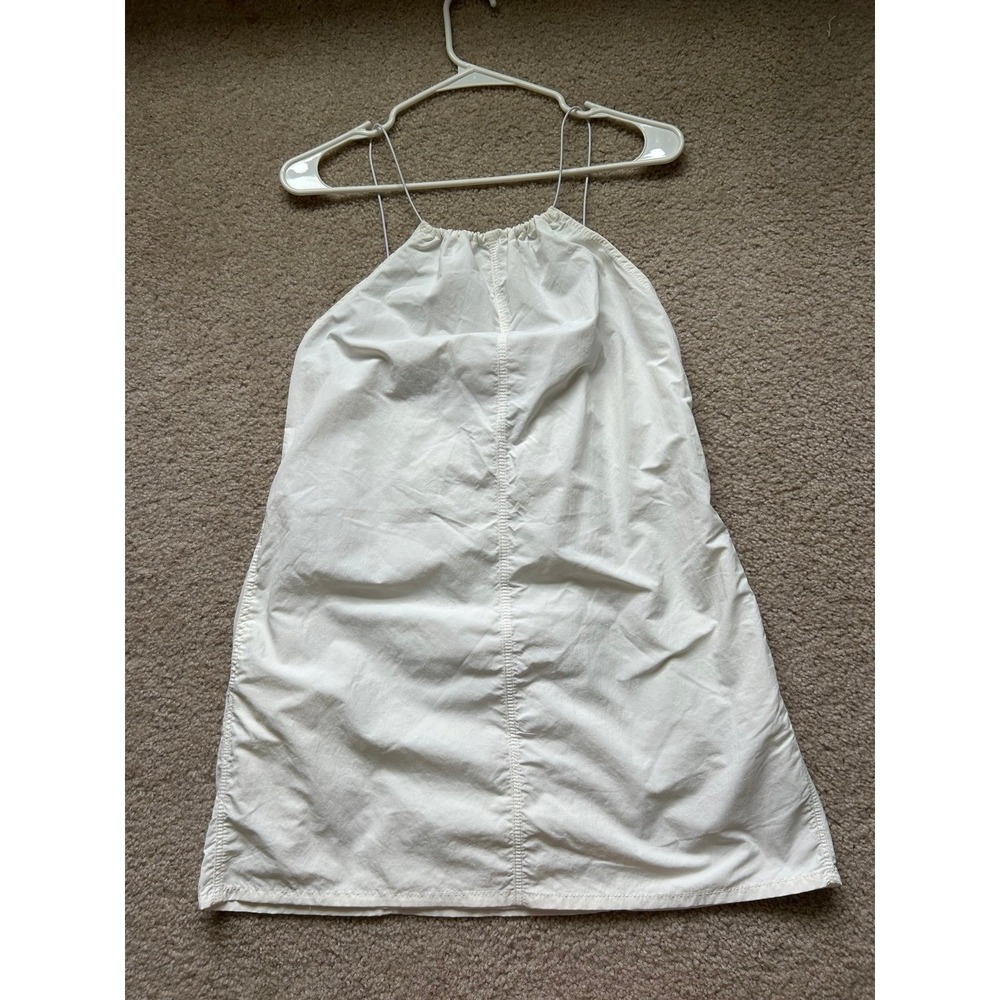 Zara Ivory Halter Mini Dress S - Picture 2 of 11